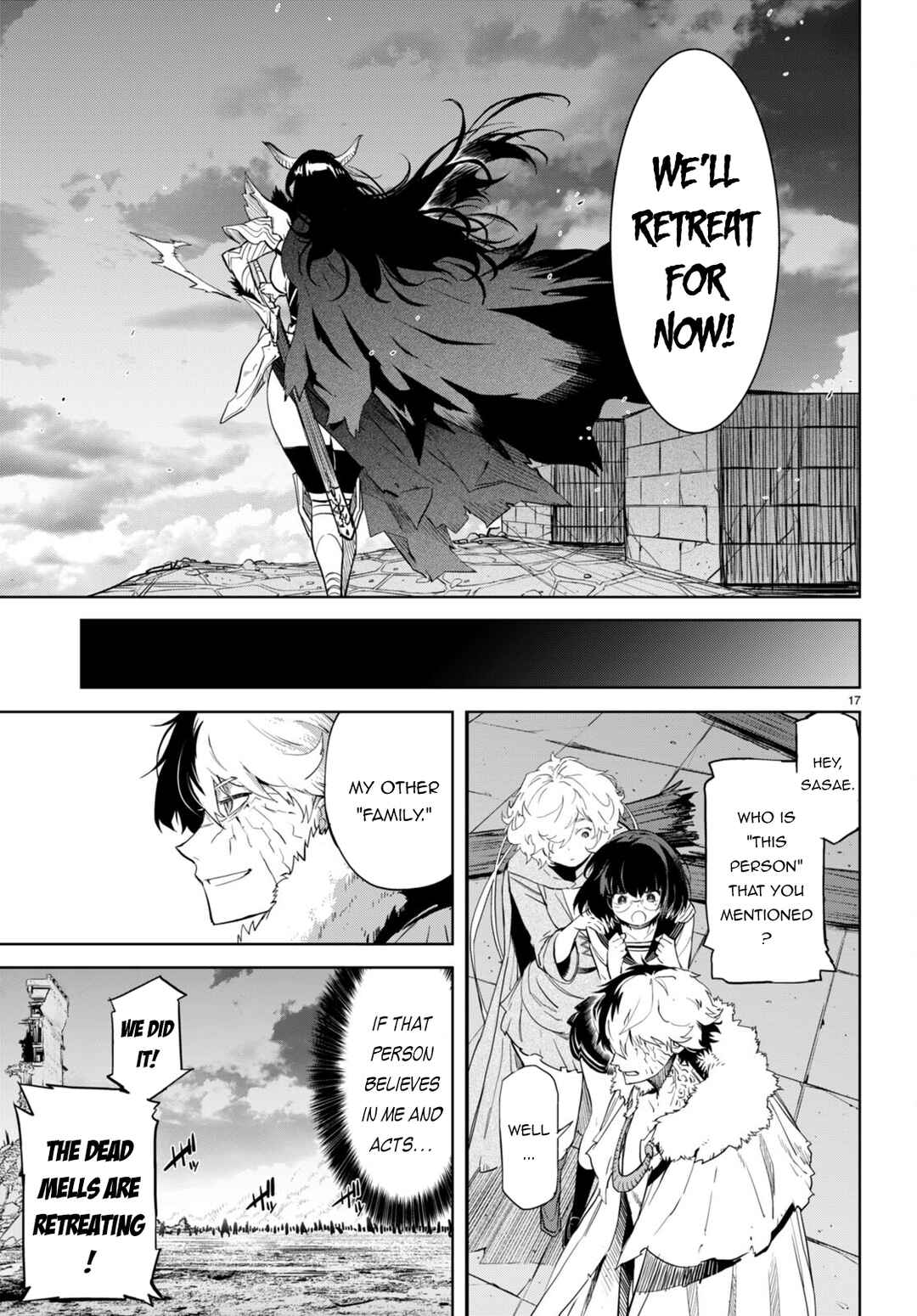 Page 17 Chapter 61 Game of Familia: Kazoku Senki