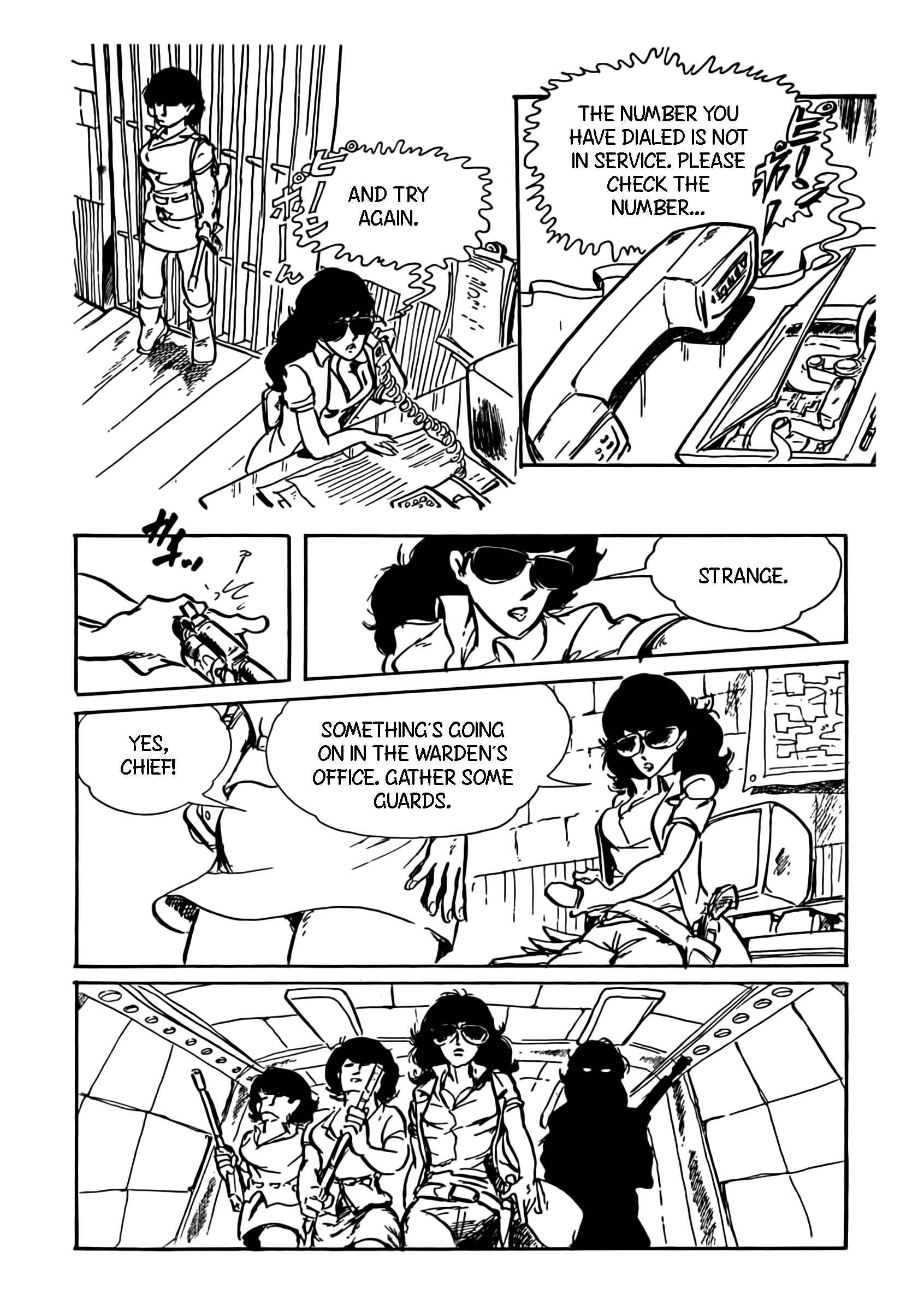 Page 13 Chapter Unknown_135a Shin Lupin III: Womens Prison