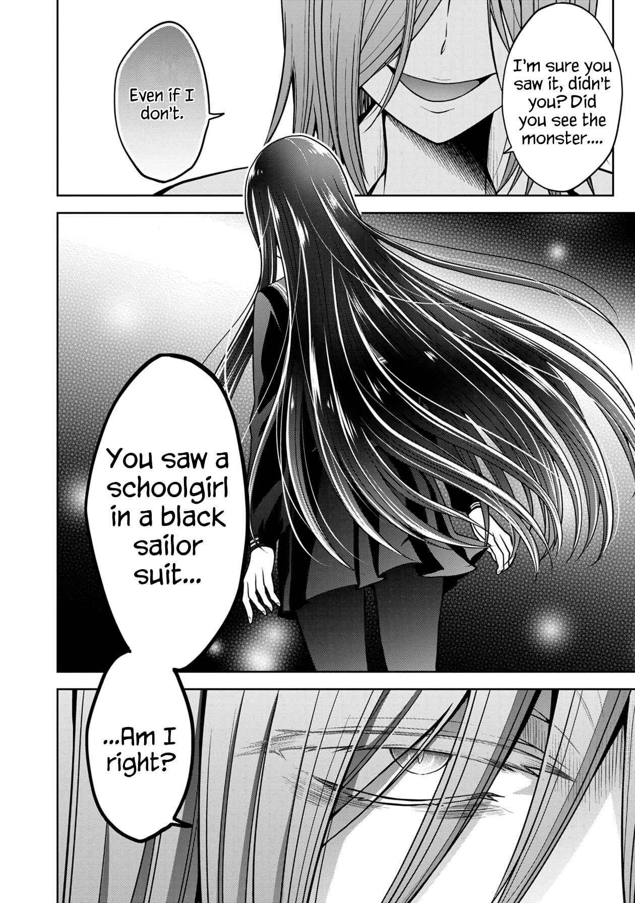 Page 16 Chapter 15 Namae no nai Kaibutsu - Kumo to Shoujo to Ryoki Satsujin