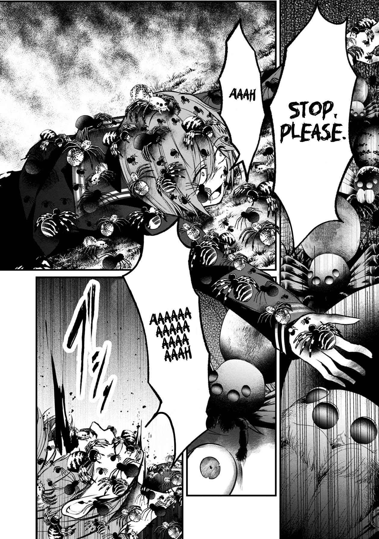 Page 14 Chapter 38 Namae no nai Kaibutsu - Kumo to Shoujo to Ryoki Satsujin