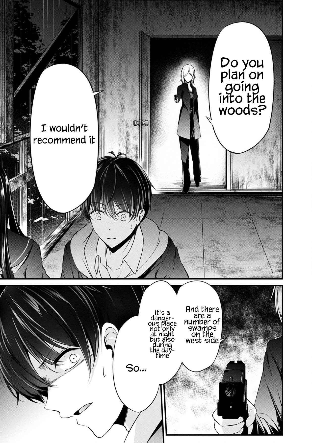 Page 32 Chapter 29 Namae no nai Kaibutsu - Kumo to Shoujo to Ryoki Satsujin