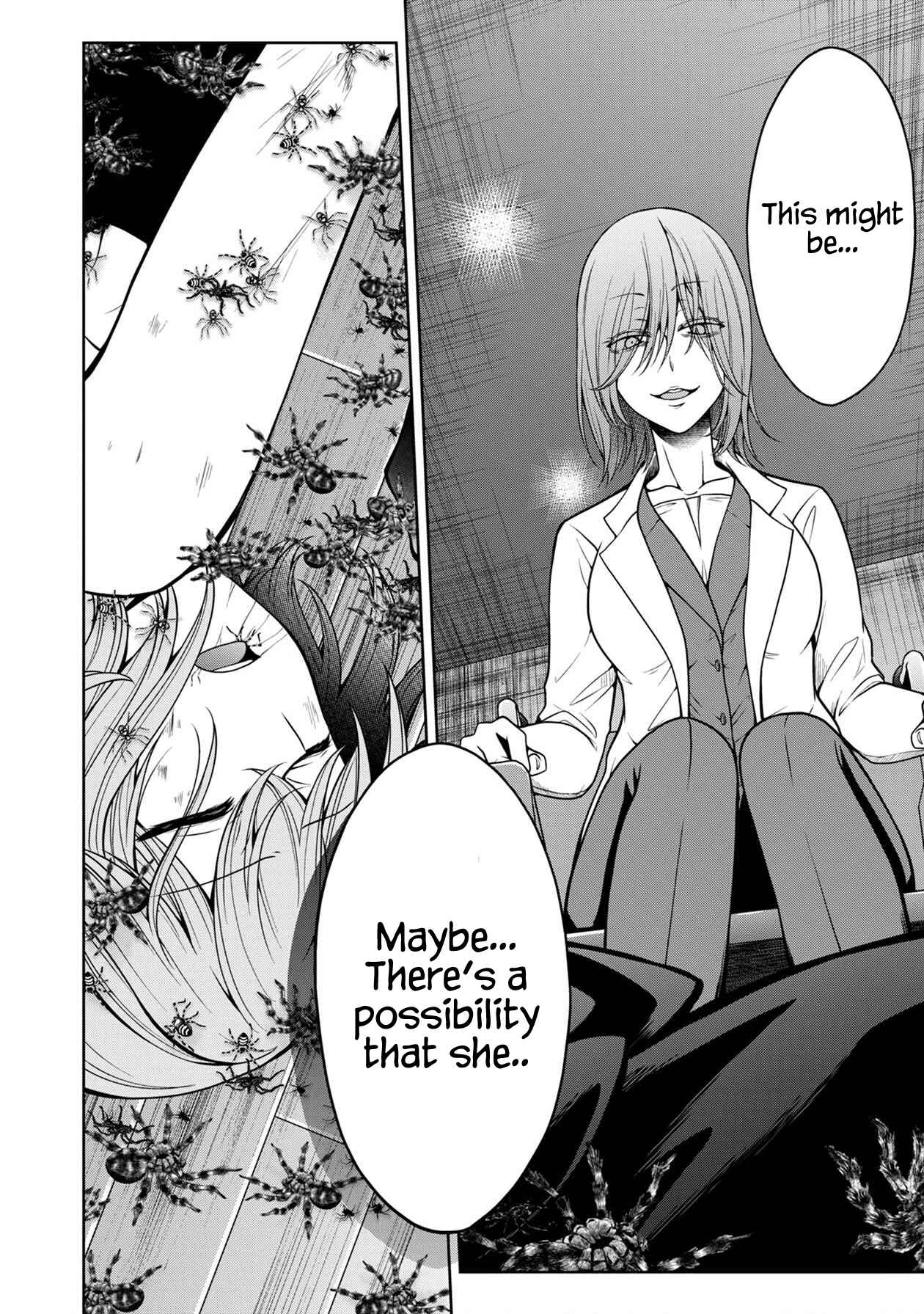 Page 30 Chapter 14 Namae no nai Kaibutsu - Kumo to Shoujo to Ryoki Satsujin
