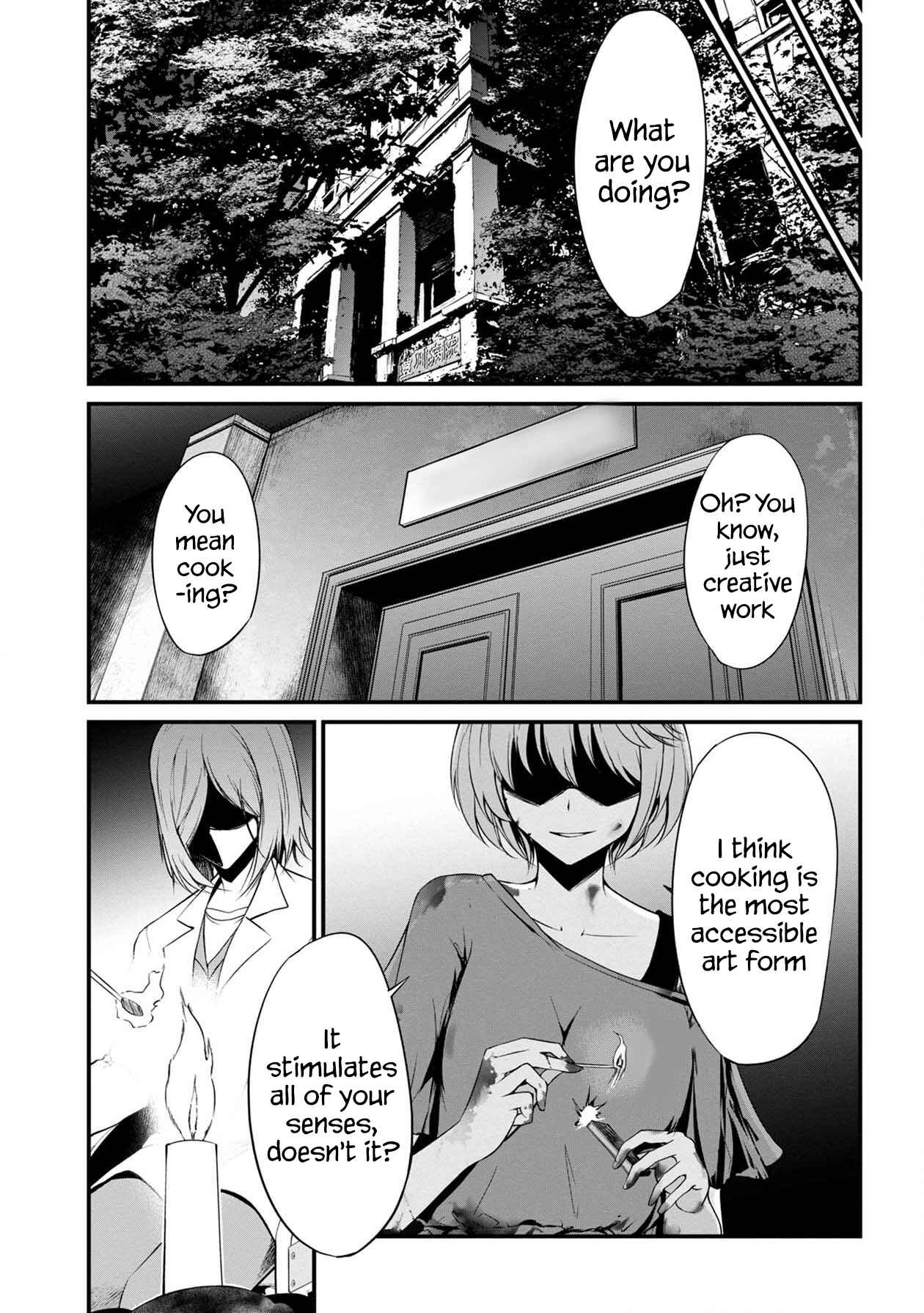 Page 11 Chapter 26 Namae no nai Kaibutsu - Kumo to Shoujo to Ryoki Satsujin