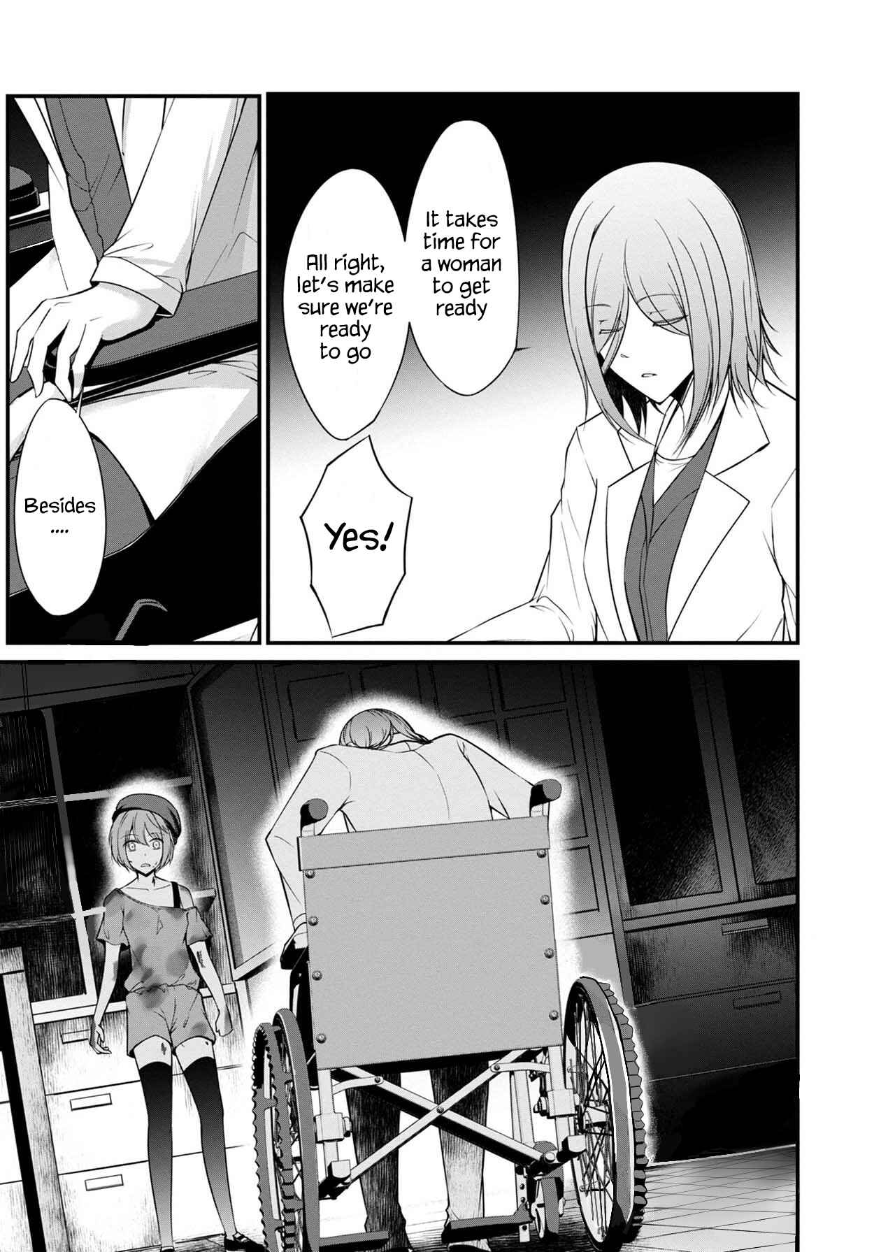Page 18 Chapter 26 Namae no nai Kaibutsu - Kumo to Shoujo to Ryoki Satsujin