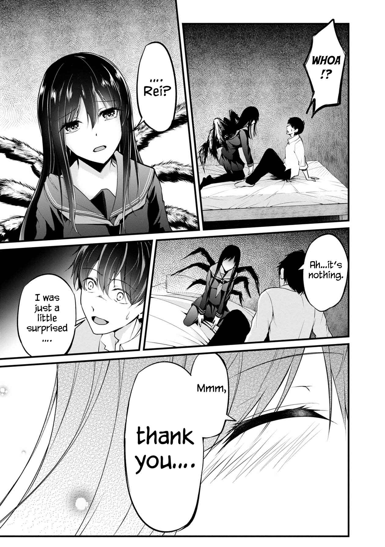Page 11 Chapter 35 Namae no nai Kaibutsu - Kumo to Shoujo to Ryoki Satsujin