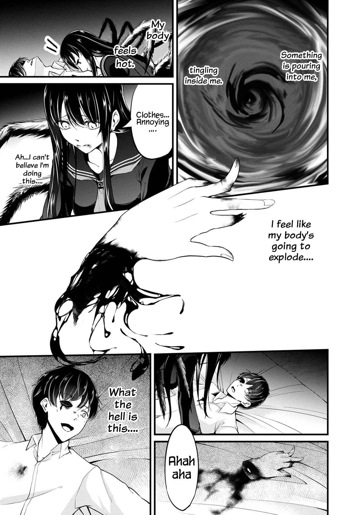 Page 18 Chapter 35 Namae no nai Kaibutsu - Kumo to Shoujo to Ryoki Satsujin