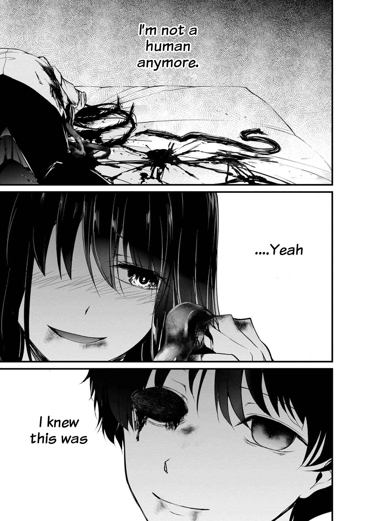 Page 25 Chapter 35 Namae no nai Kaibutsu - Kumo to Shoujo to Ryoki Satsujin
