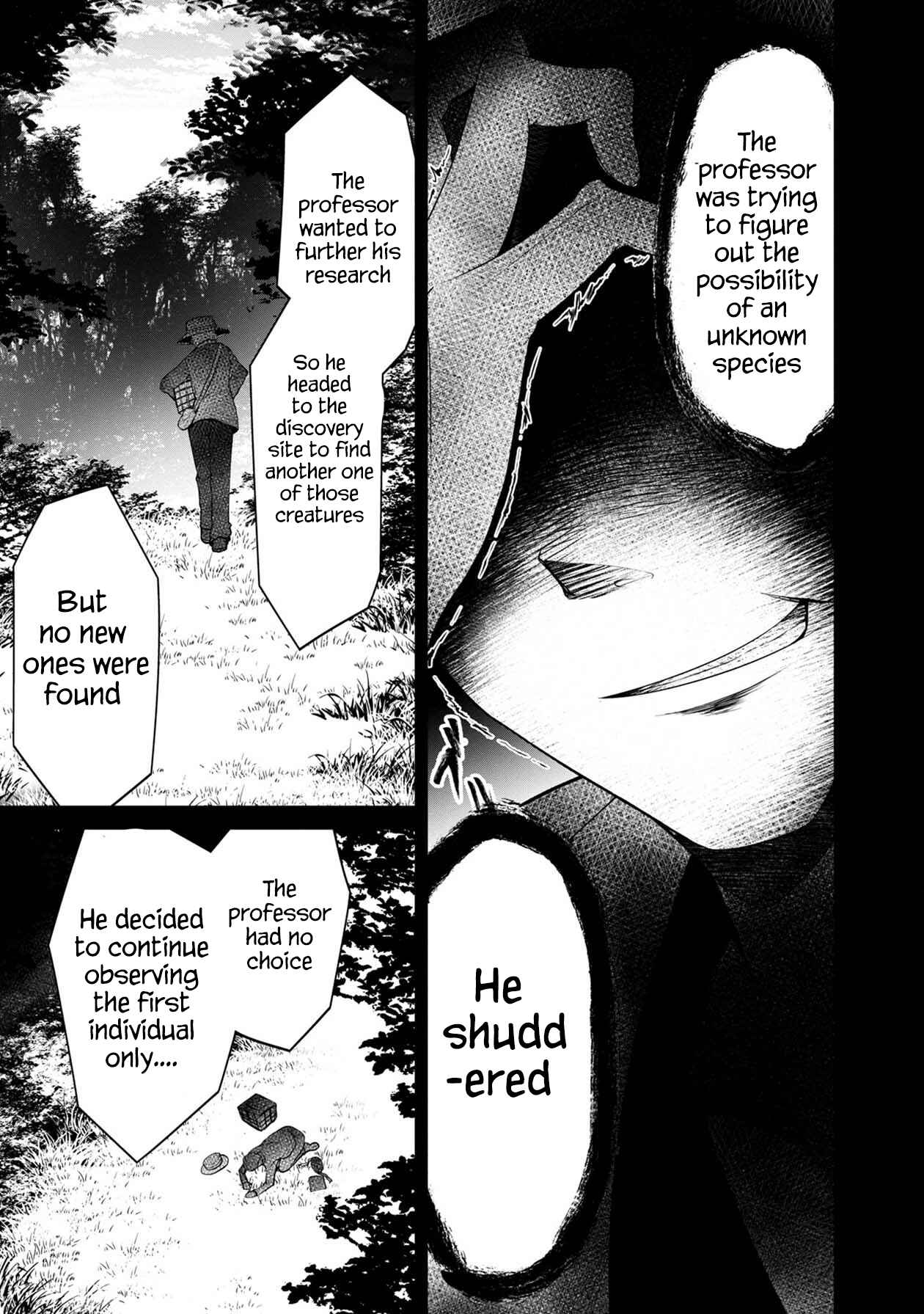 Page 10 Chapter 25 Namae no nai Kaibutsu - Kumo to Shoujo to Ryoki Satsujin