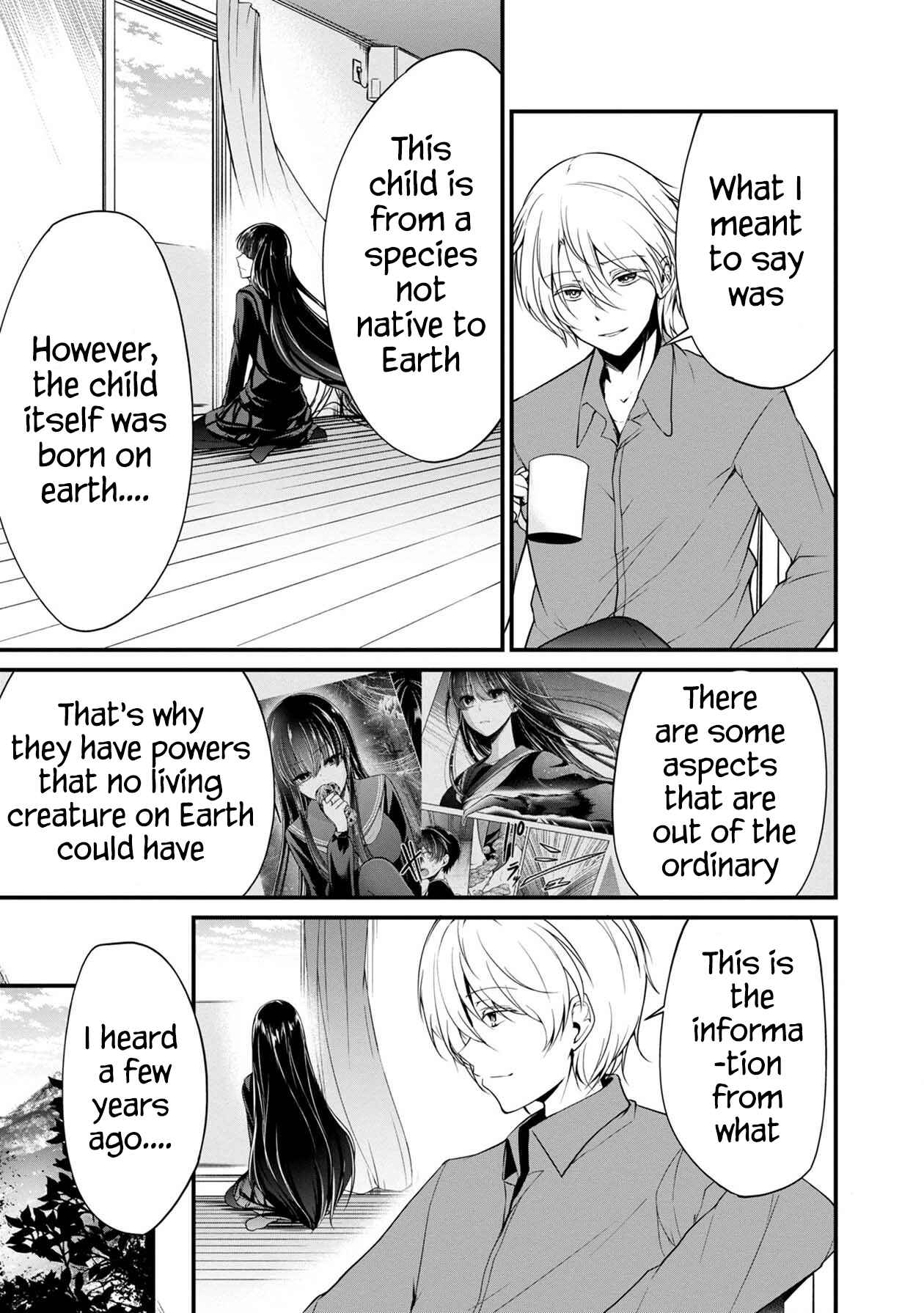 Page 6 Chapter 25 Namae no nai Kaibutsu - Kumo to Shoujo to Ryoki Satsujin