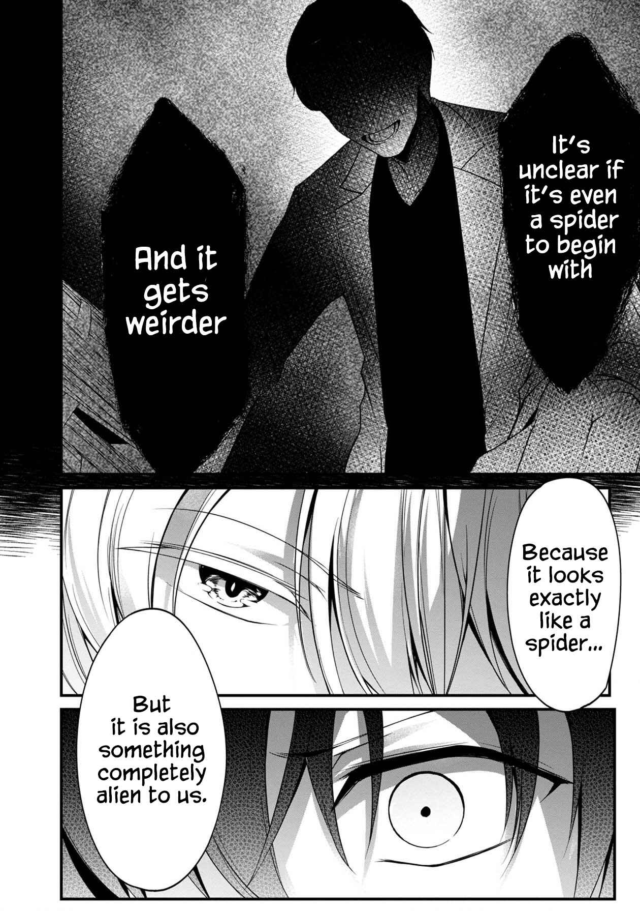 Page 9 Chapter 25 Namae no nai Kaibutsu - Kumo to Shoujo to Ryoki Satsujin