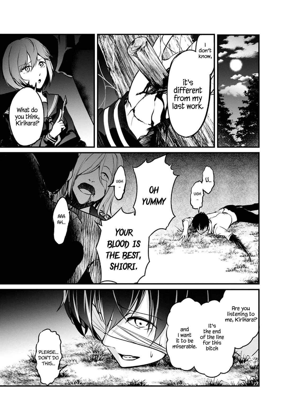 Page 26 Chapter 37 Namae no nai Kaibutsu - Kumo to Shoujo to Ryoki Satsujin