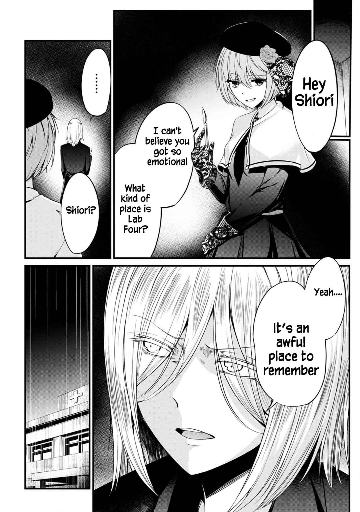 Page 38 Chapter 27 Namae no nai Kaibutsu - Kumo to Shoujo to Ryoki Satsujin