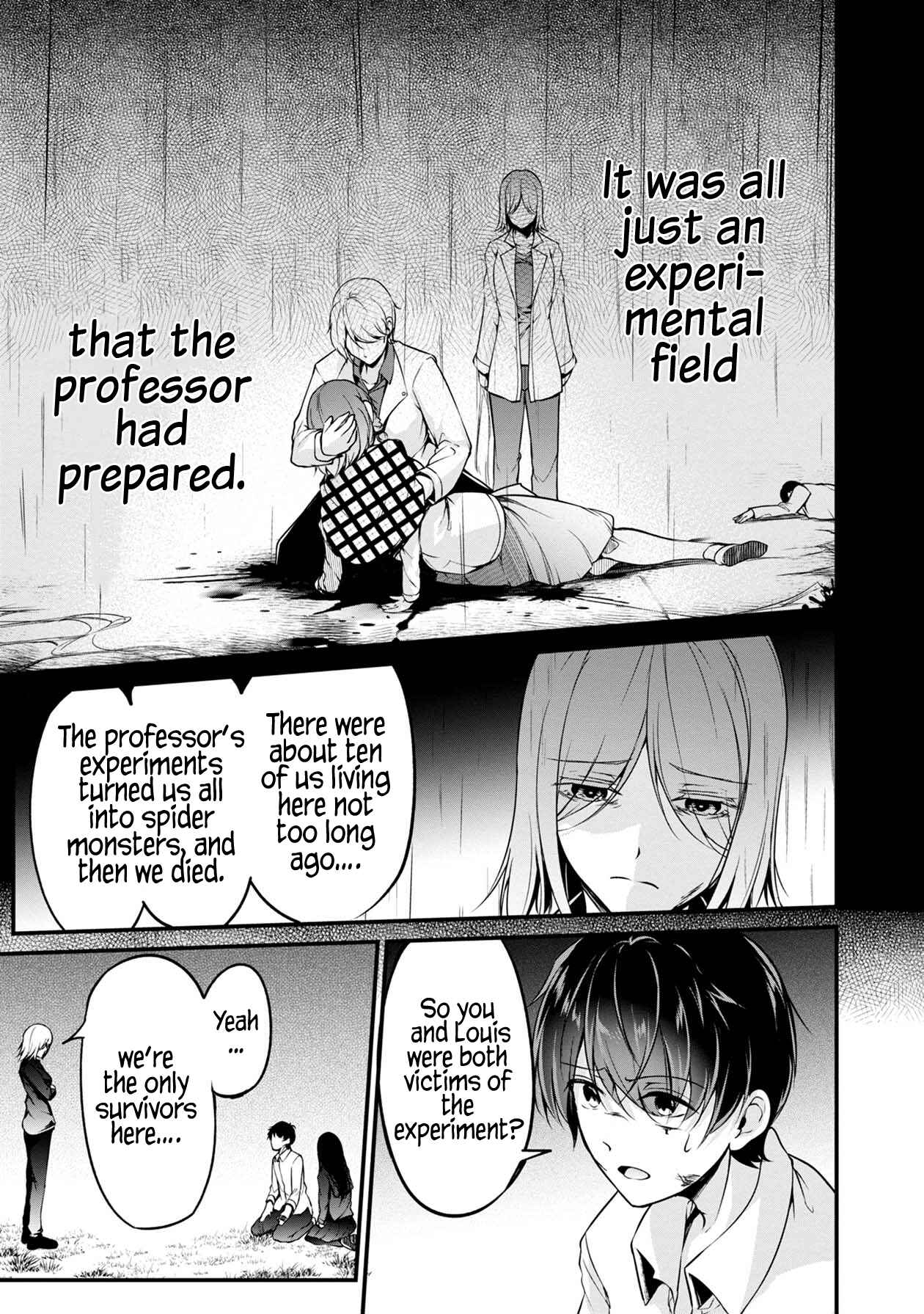 Page 22 Chapter 33 Namae no nai Kaibutsu - Kumo to Shoujo to Ryoki Satsujin