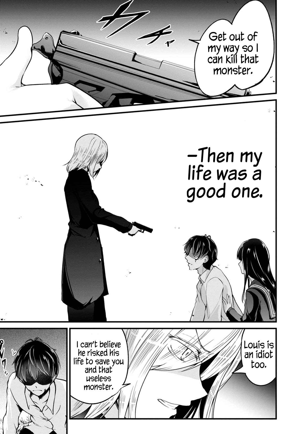 Page 26 Chapter 33 Namae no nai Kaibutsu - Kumo to Shoujo to Ryoki Satsujin