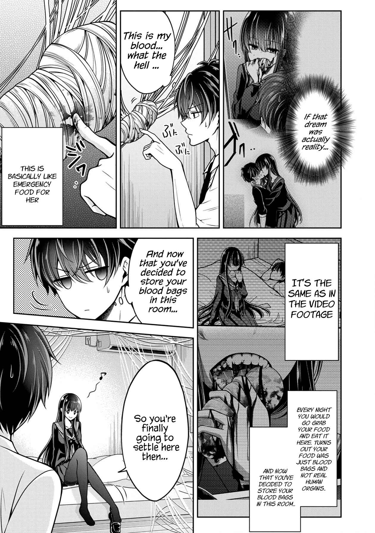 Page 29 Chapter 12 Namae no nai Kaibutsu - Kumo to Shoujo to Ryoki Satsujin