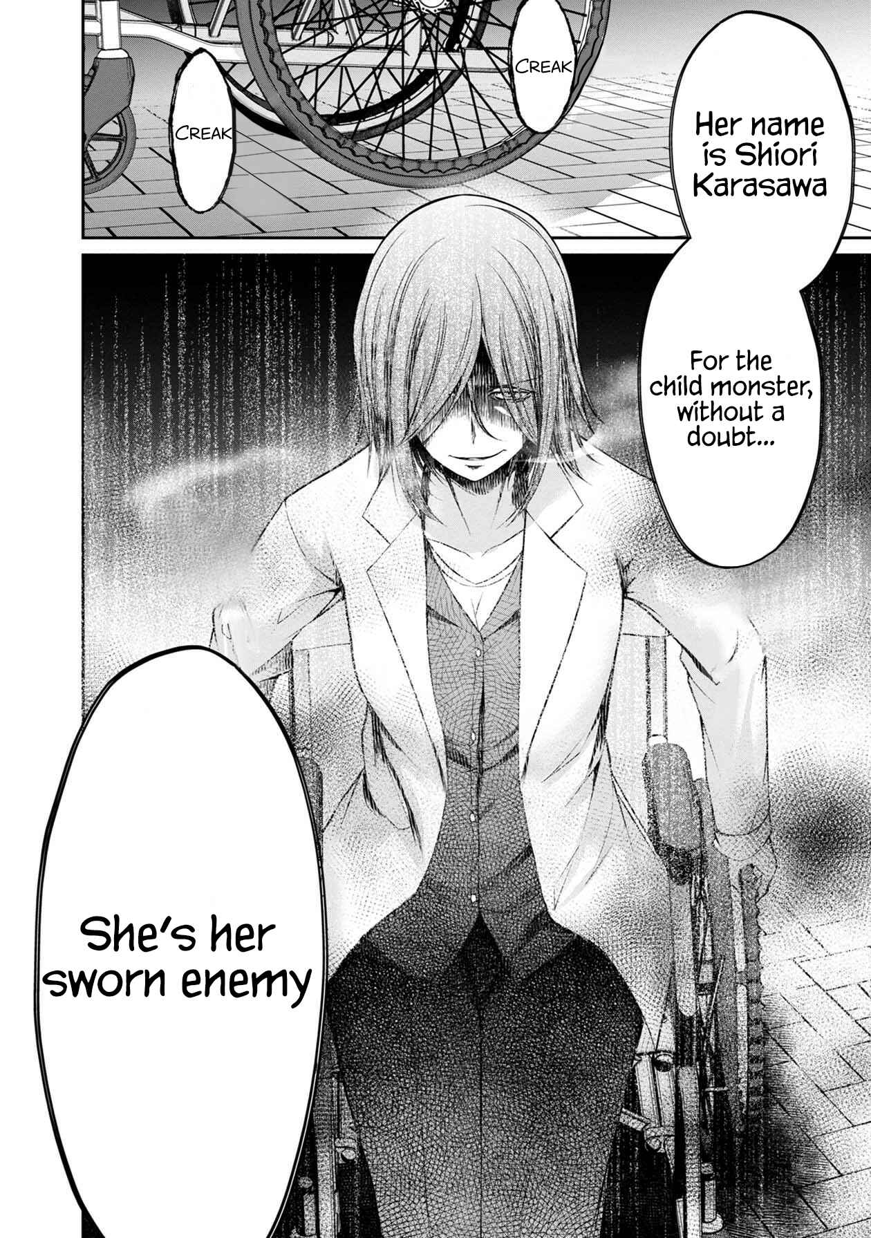 Page 17 Chapter 22 Namae no nai Kaibutsu - Kumo to Shoujo to Ryoki Satsujin