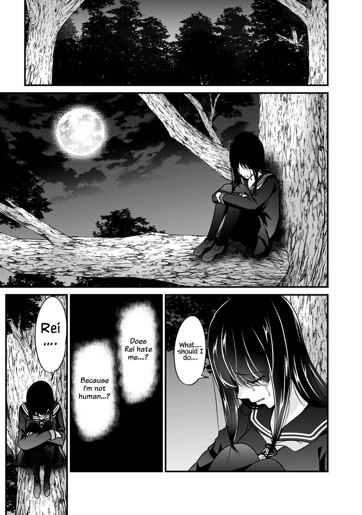 Page 38 Chapter 39 Namae no nai Kaibutsu - Kumo to Shoujo to Ryoki Satsujin
