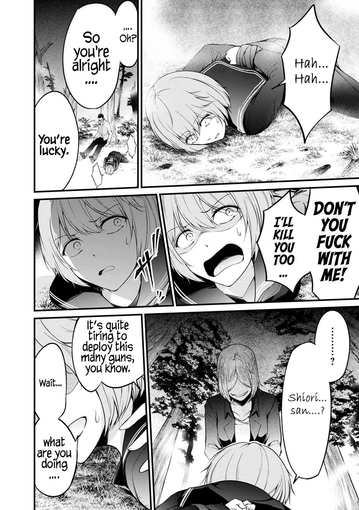 Page 39 Chapter 32 Namae no nai Kaibutsu - Kumo to Shoujo to Ryoki Satsujin