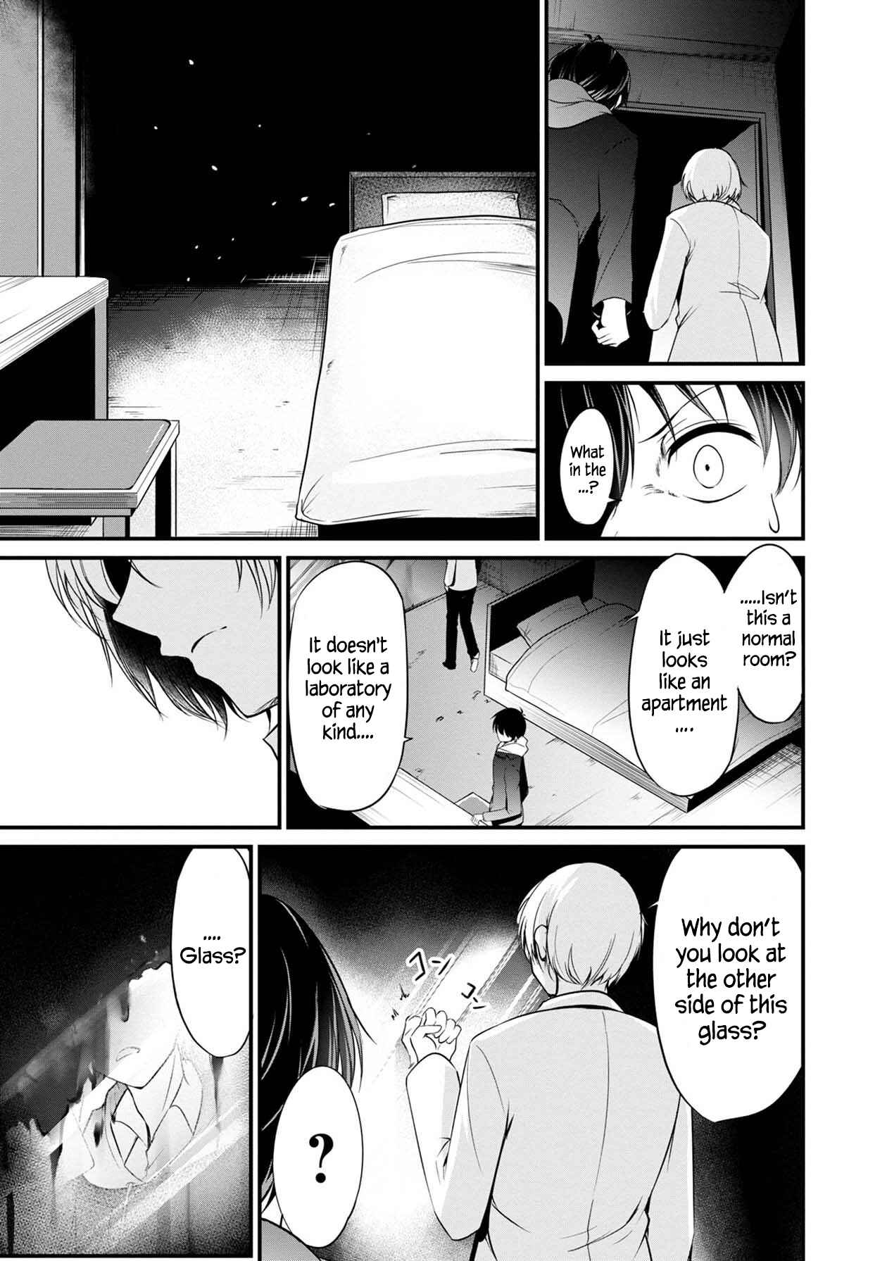 Page 11 Chapter 28 Namae no nai Kaibutsu - Kumo to Shoujo to Ryoki Satsujin