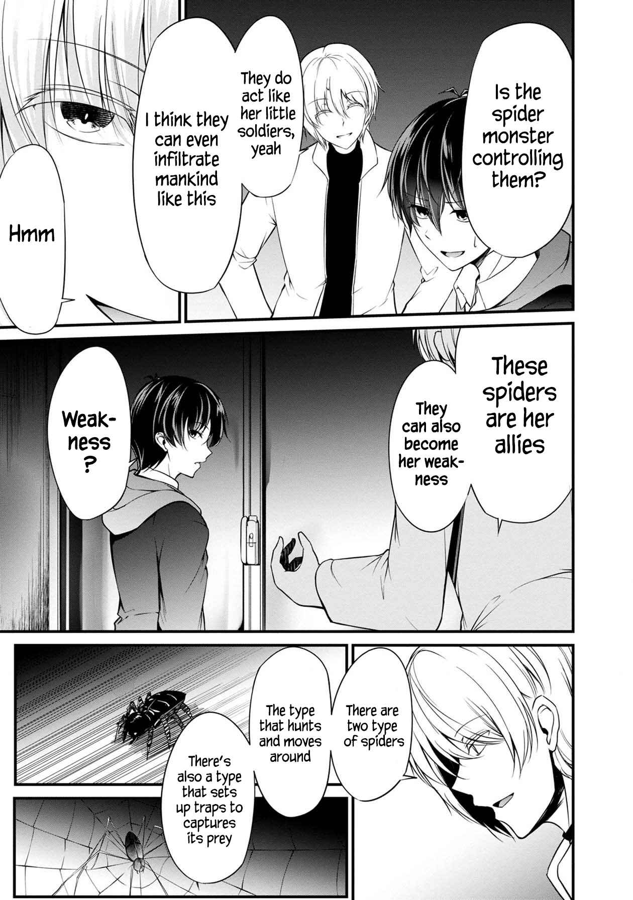 Page 21 Chapter 28 Namae no nai Kaibutsu - Kumo to Shoujo to Ryoki Satsujin