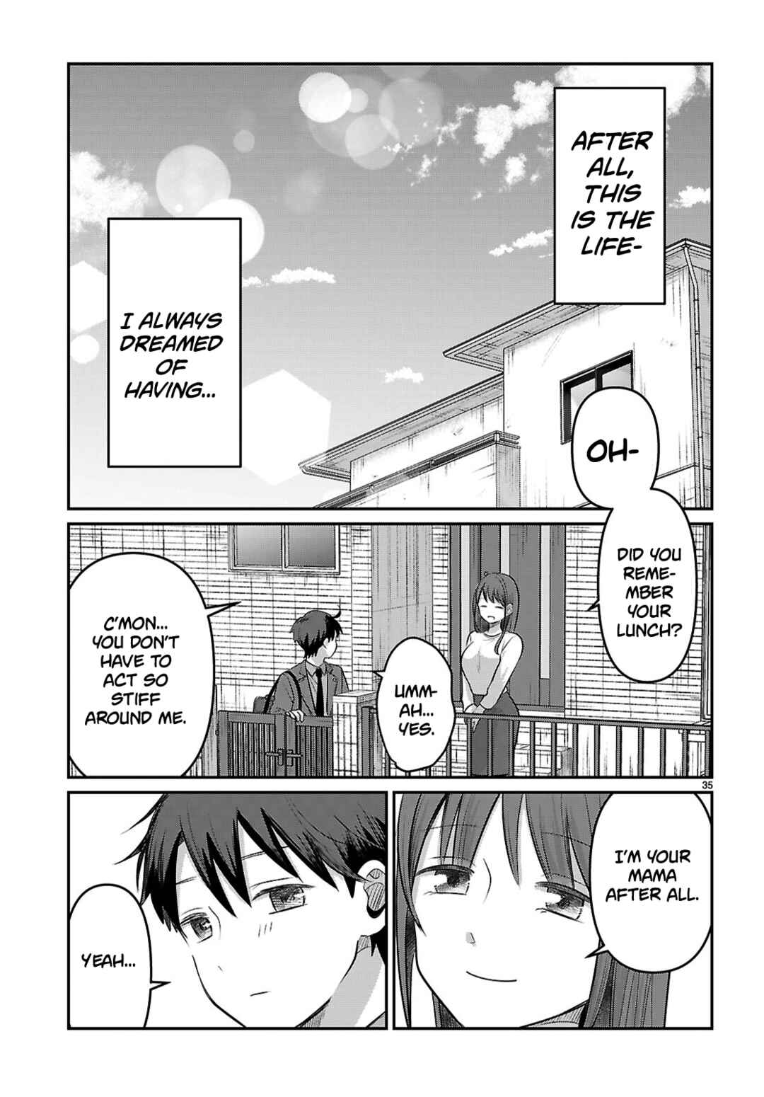 Page 35 Chapter 2 Ai no Senbiki ~Mamakatsu Shitara Mama ga Dekita Hanashi~