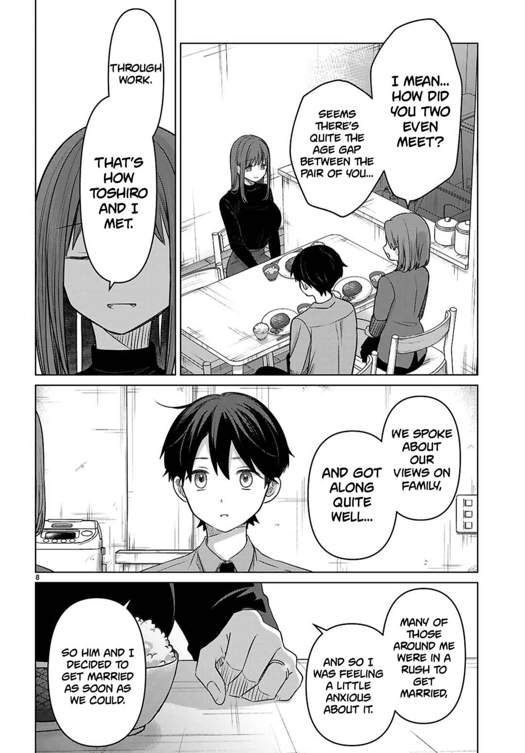 Page 8 Chapter 4 Ai no Senbiki ~Mamakatsu Shitara Mama ga Dekita Hanashi~