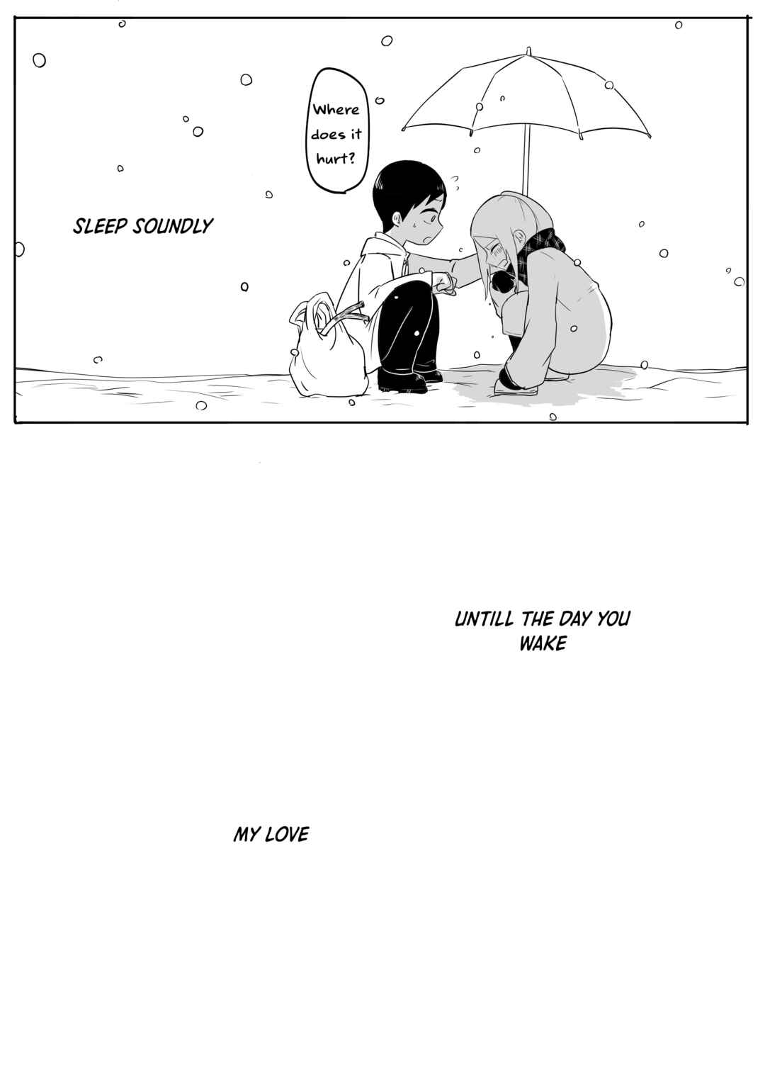 Page 26 Chapter Unknown_2248 My Clueless First Friend - Sleeping in the Snow (Doujinshi)