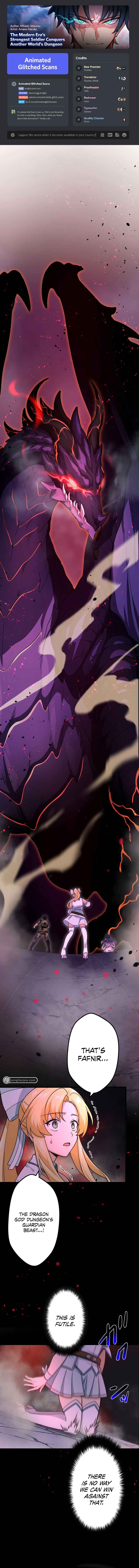 Page 1 Chapter 24 Gendai no Saikyou Heishi, Isekai Dungeon o Kouryaku Suru