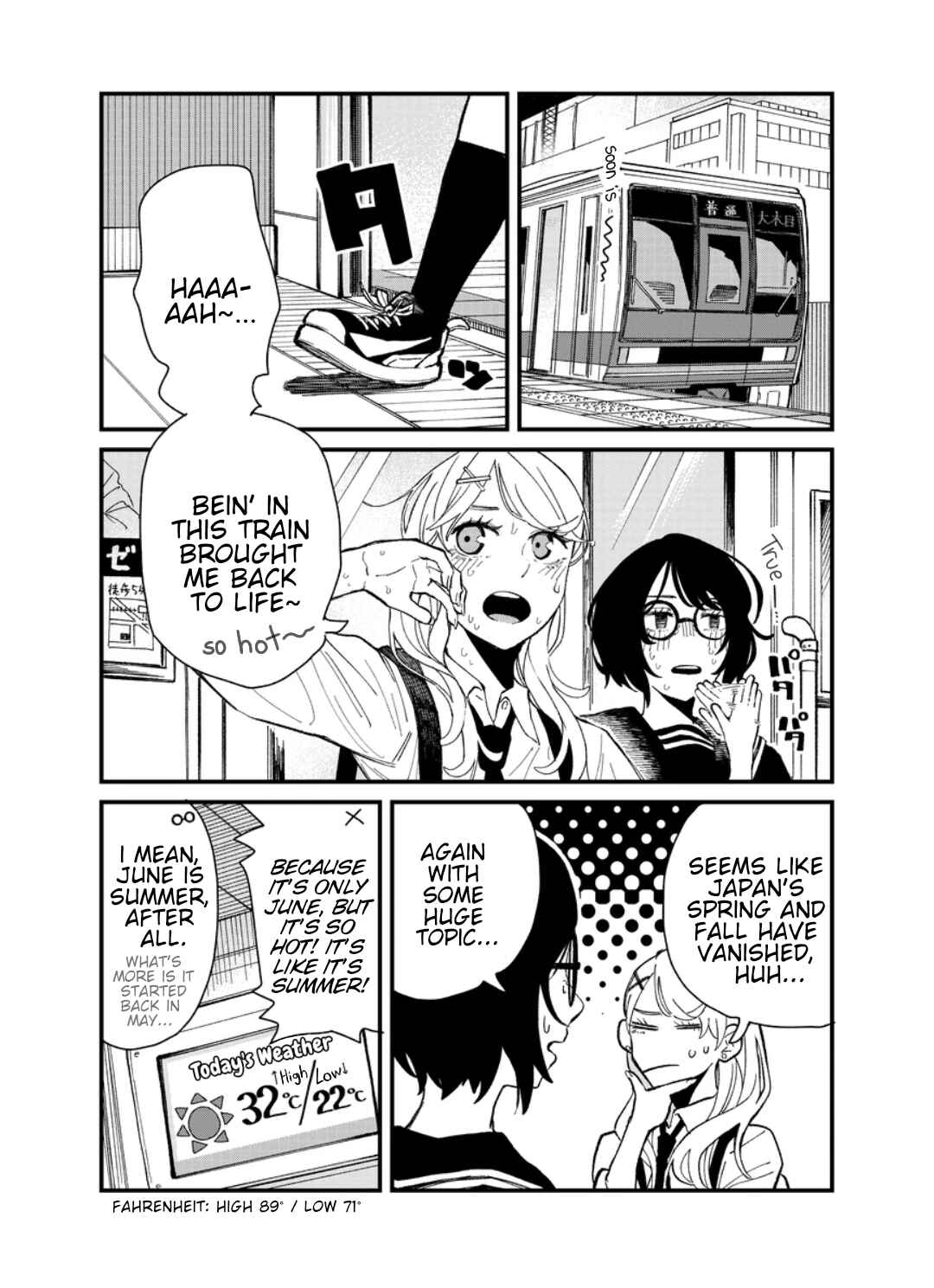 Page 1 Chapter 15 Tomoko & Mitsuki