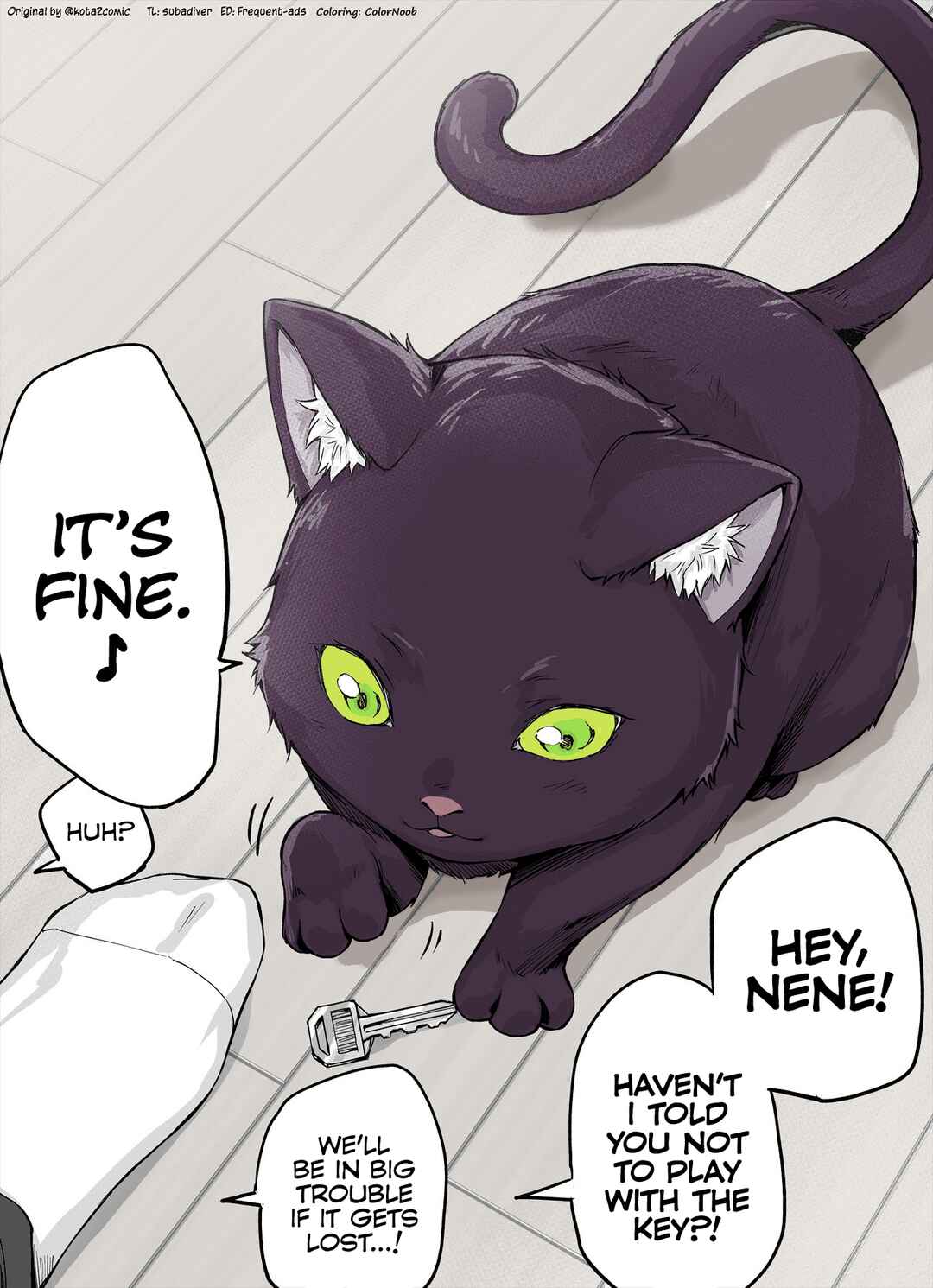 Page 1 Chapter 9 The Yandere Pet Cat Is Overly Domineering (Fan Colored)
