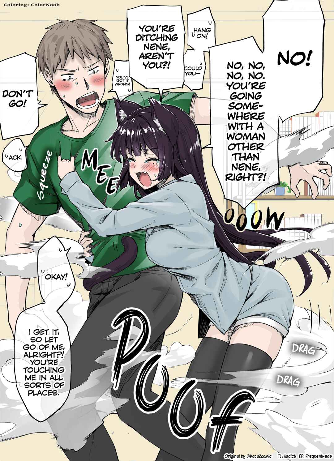 Page 2 Chapter 3 The Yandere Pet Cat Is Overly Domineering (Fan Colored)