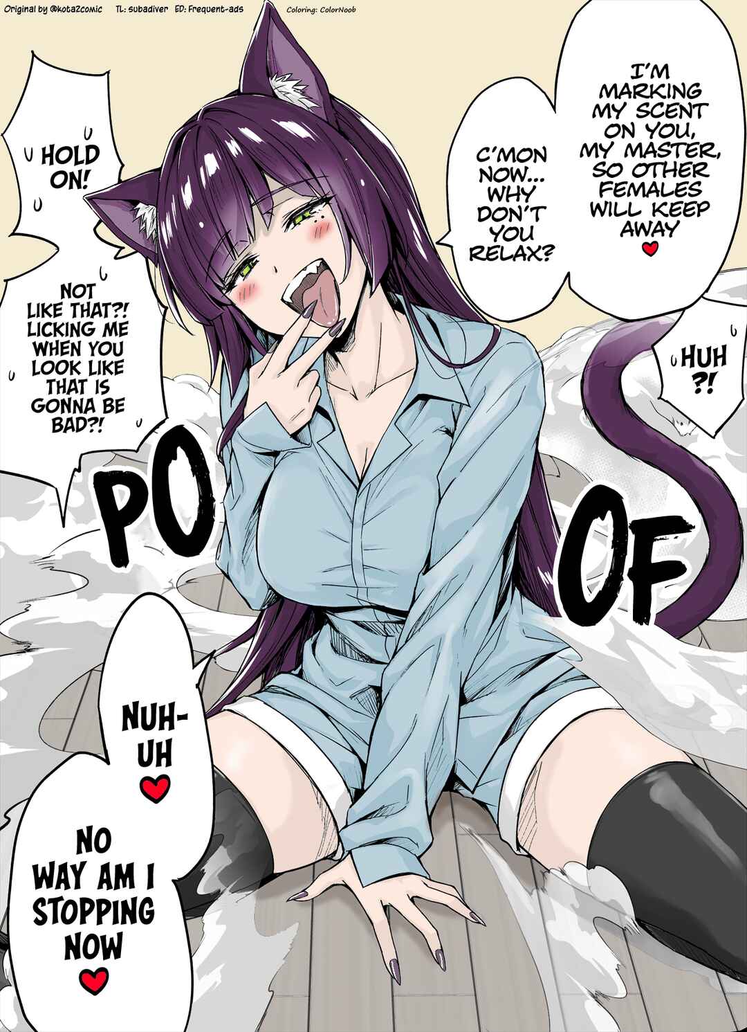 Page 2 Chapter 7 The Yandere Pet Cat Is Overly Domineering (Fan Colored)