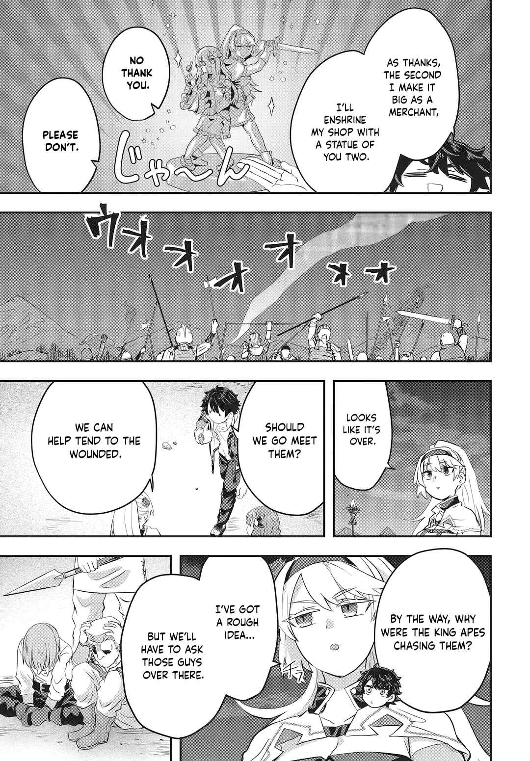 Page 33 Chapter 3 Muteki Shounin no Isekai Nariagari Monogatari ~Gendai no Seihin wo Jizai ni Toriyoseru Sukiru ga Aru Node Isekai de wa Rakushoudesu~