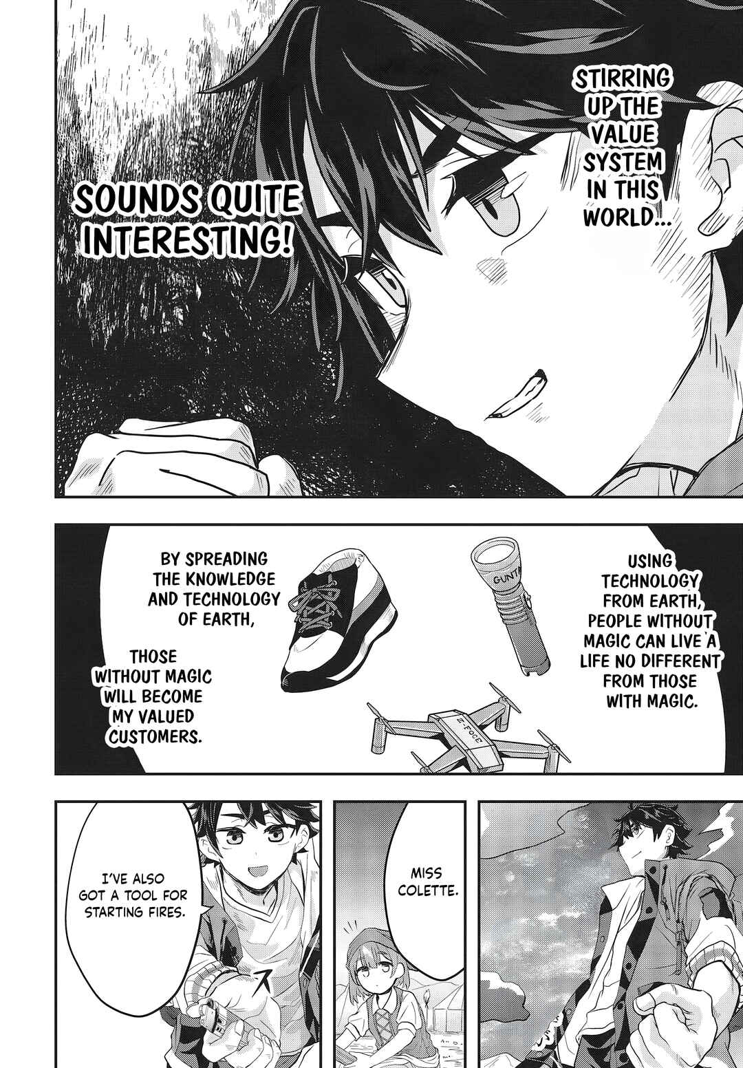 Page 8 Chapter 2 Muteki Shounin no Isekai Nariagari Monogatari ~Gendai no Seihin wo Jizai ni Toriyoseru Sukiru ga Aru Node Isekai de wa Rakushoudesu~
