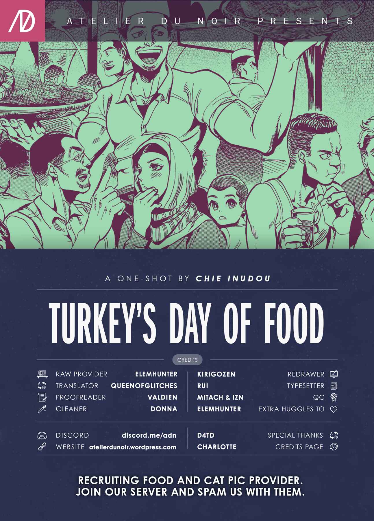 Page 1 Chapter Unknown_925f Turkeys Day of Food