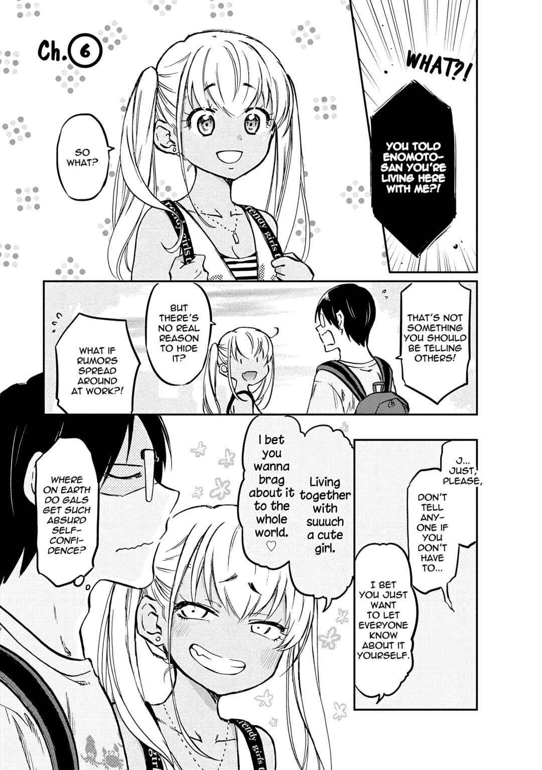 Page 1 Chapter 6 Nakamura-san, the Uninvited Gyaru