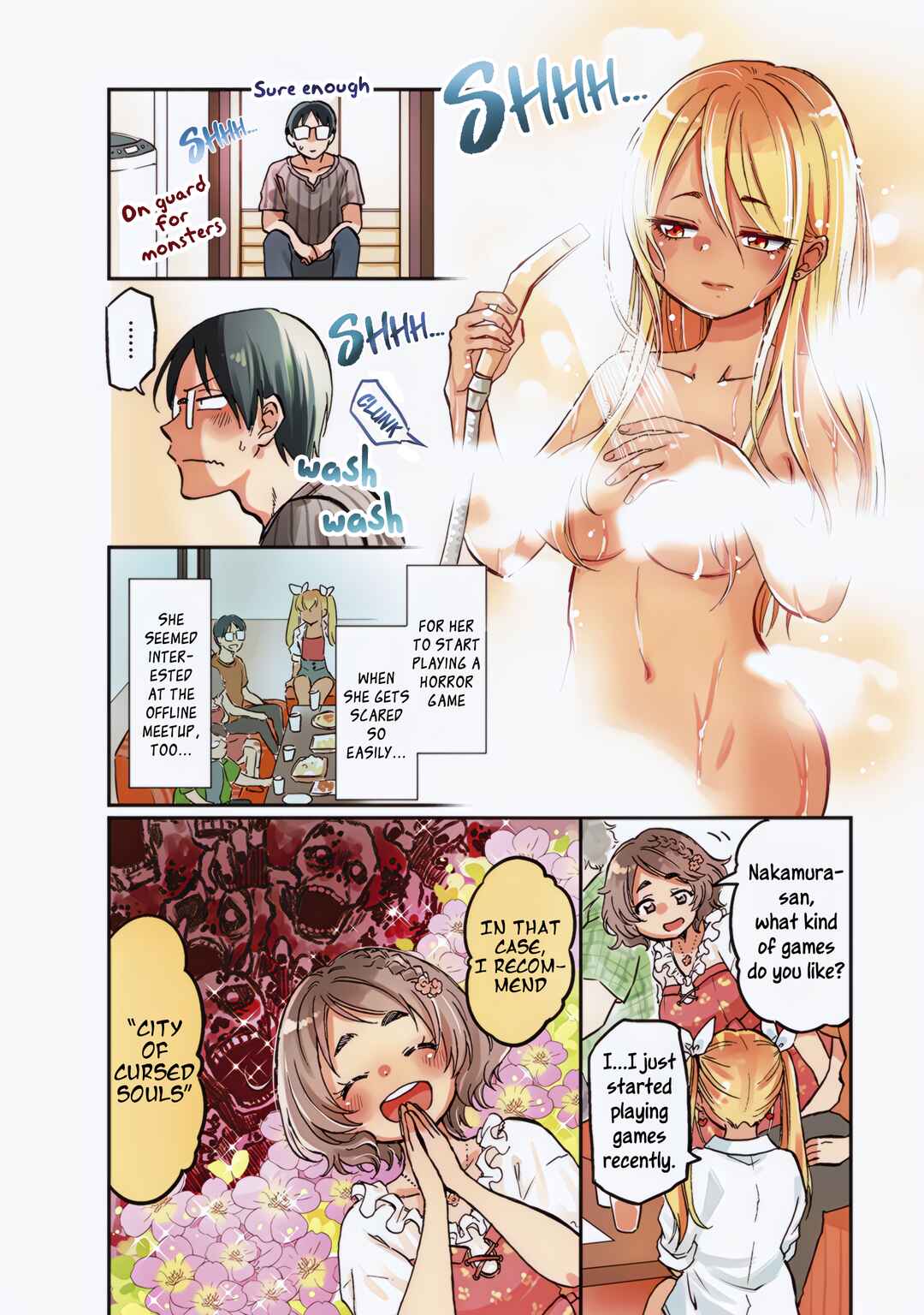 Page 4 Chapter 13 Nakamura-san, the Uninvited Gyaru