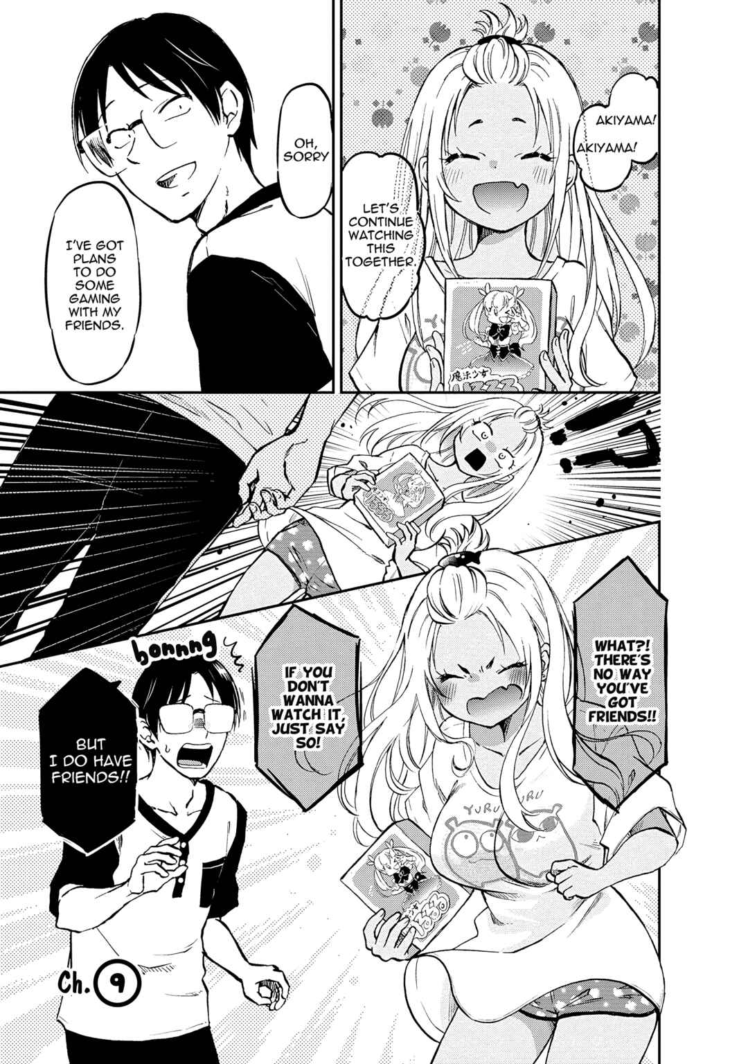 Page 1 Chapter 9 Nakamura-san, the Uninvited Gyaru