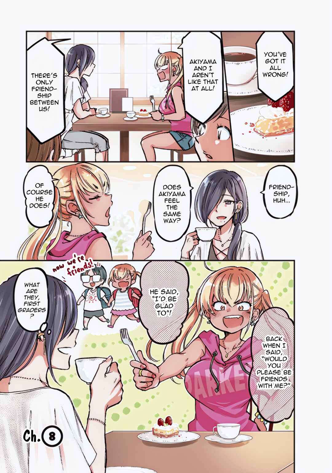Page 1 Chapter 8 Nakamura-san, the Uninvited Gyaru