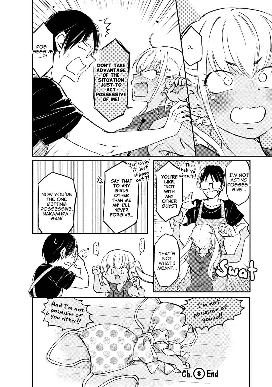 Page 12 Chapter 8 Nakamura-san, the Uninvited Gyaru