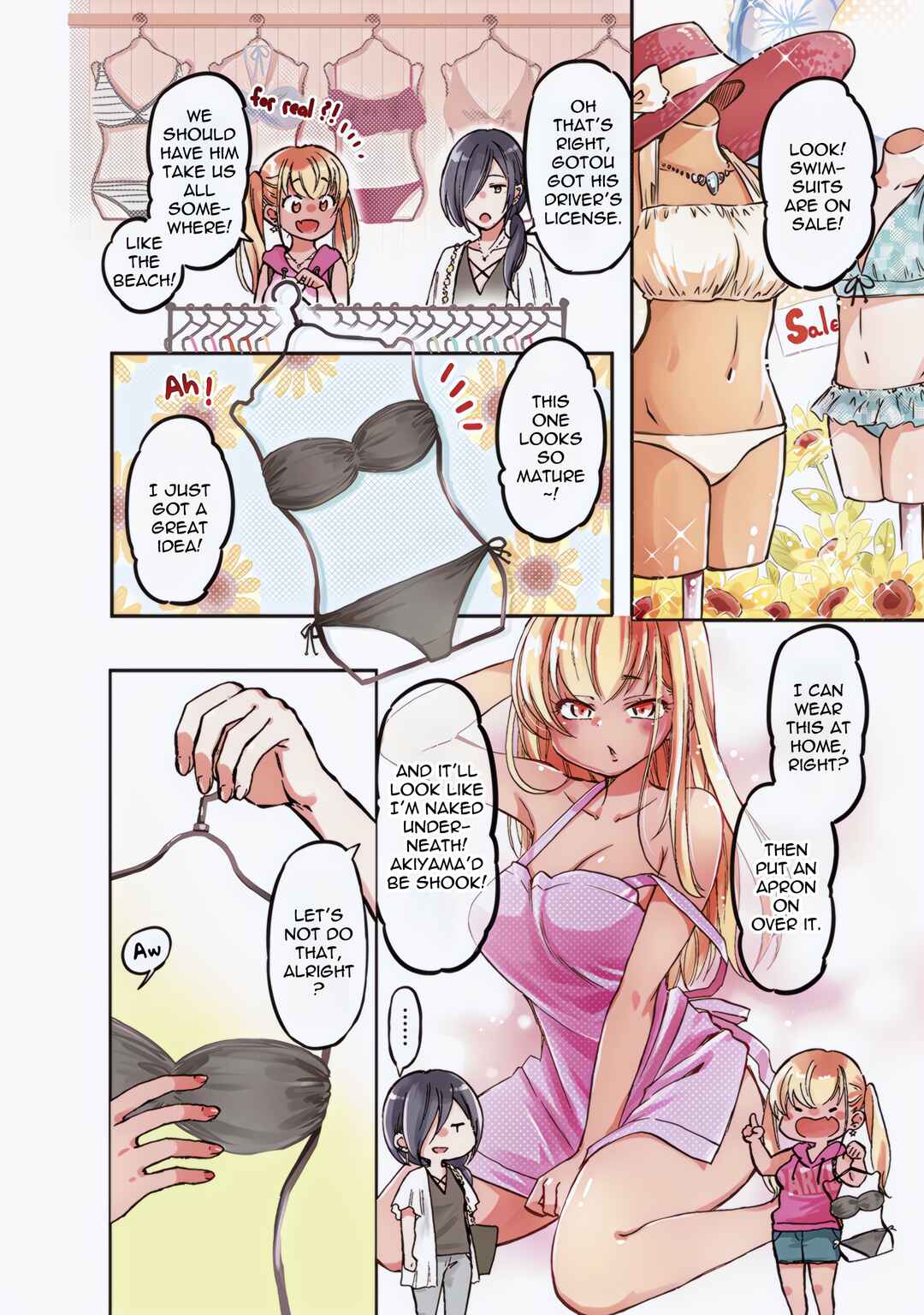 Page 4 Chapter 8 Nakamura-san, the Uninvited Gyaru