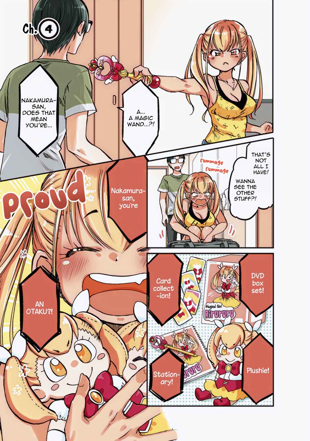 Page 1 Chapter 4 Nakamura-san, the Uninvited Gyaru