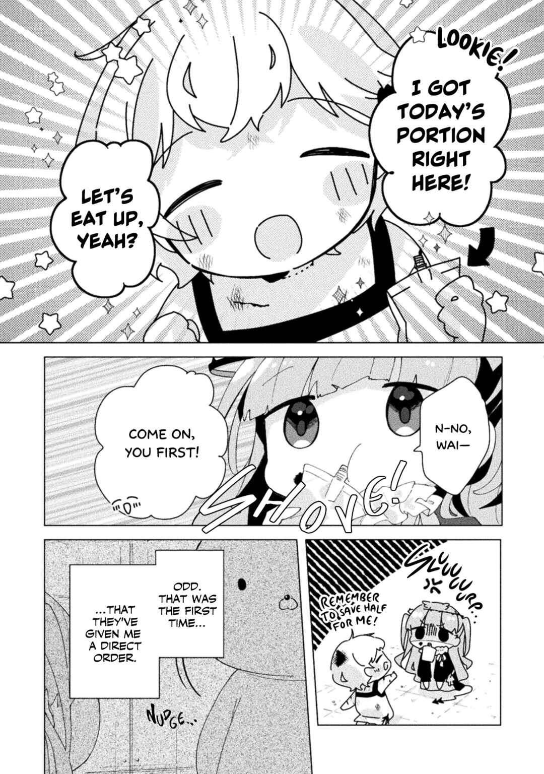 Page 9 Chapter 5 Harapeko Kopeko wa Niku to Sumu!