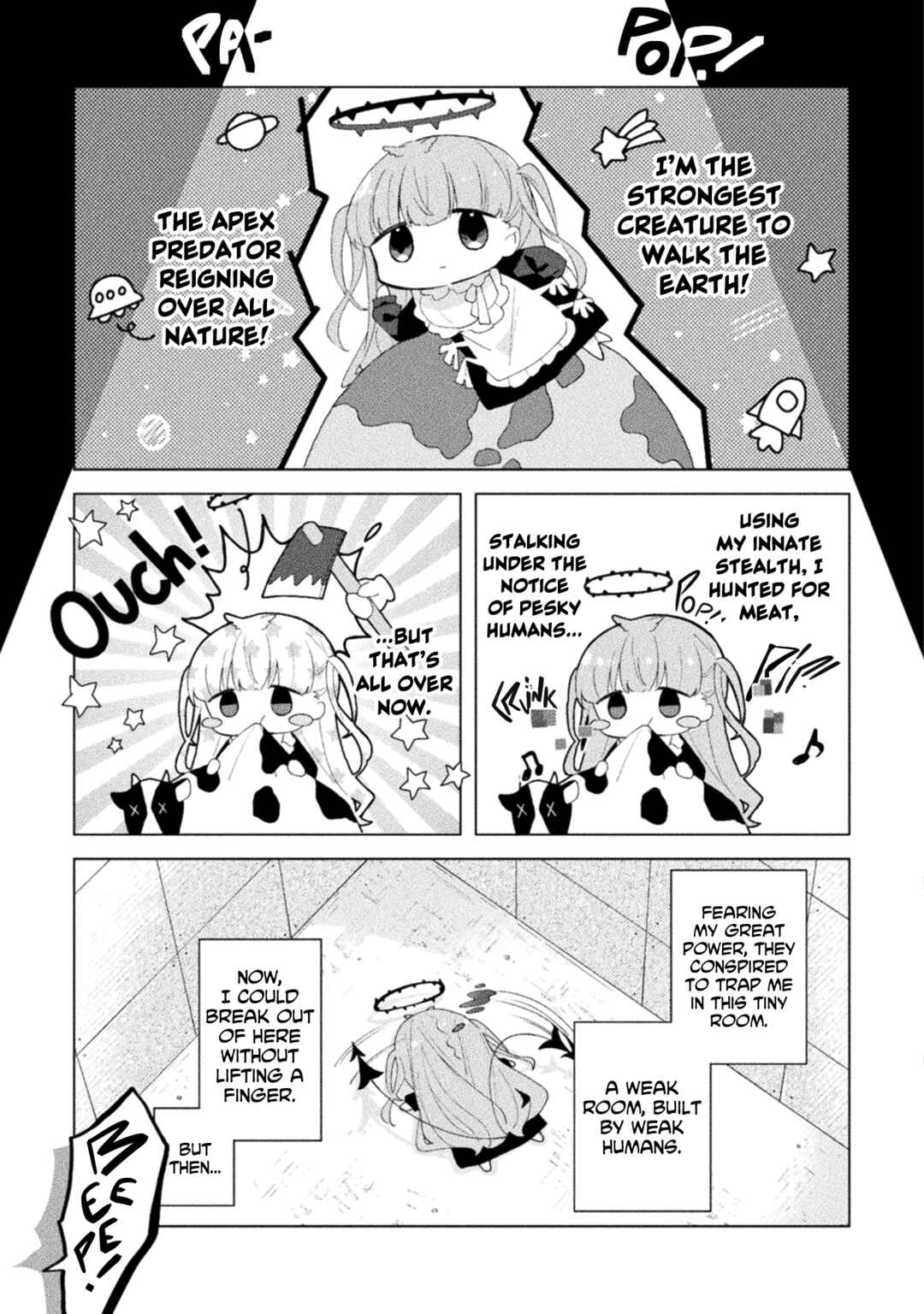 Page 2 Chapter 2 Harapeko Kopeko wa Niku to Sumu!