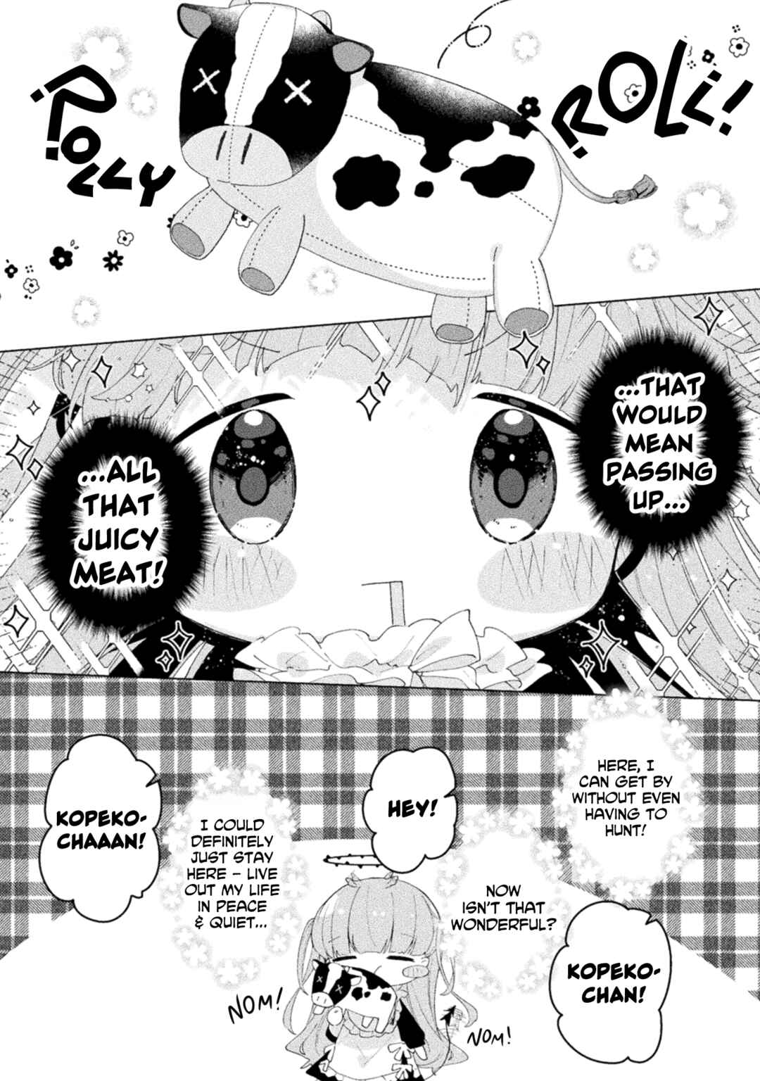 Page 3 Chapter 2 Harapeko Kopeko wa Niku to Sumu!