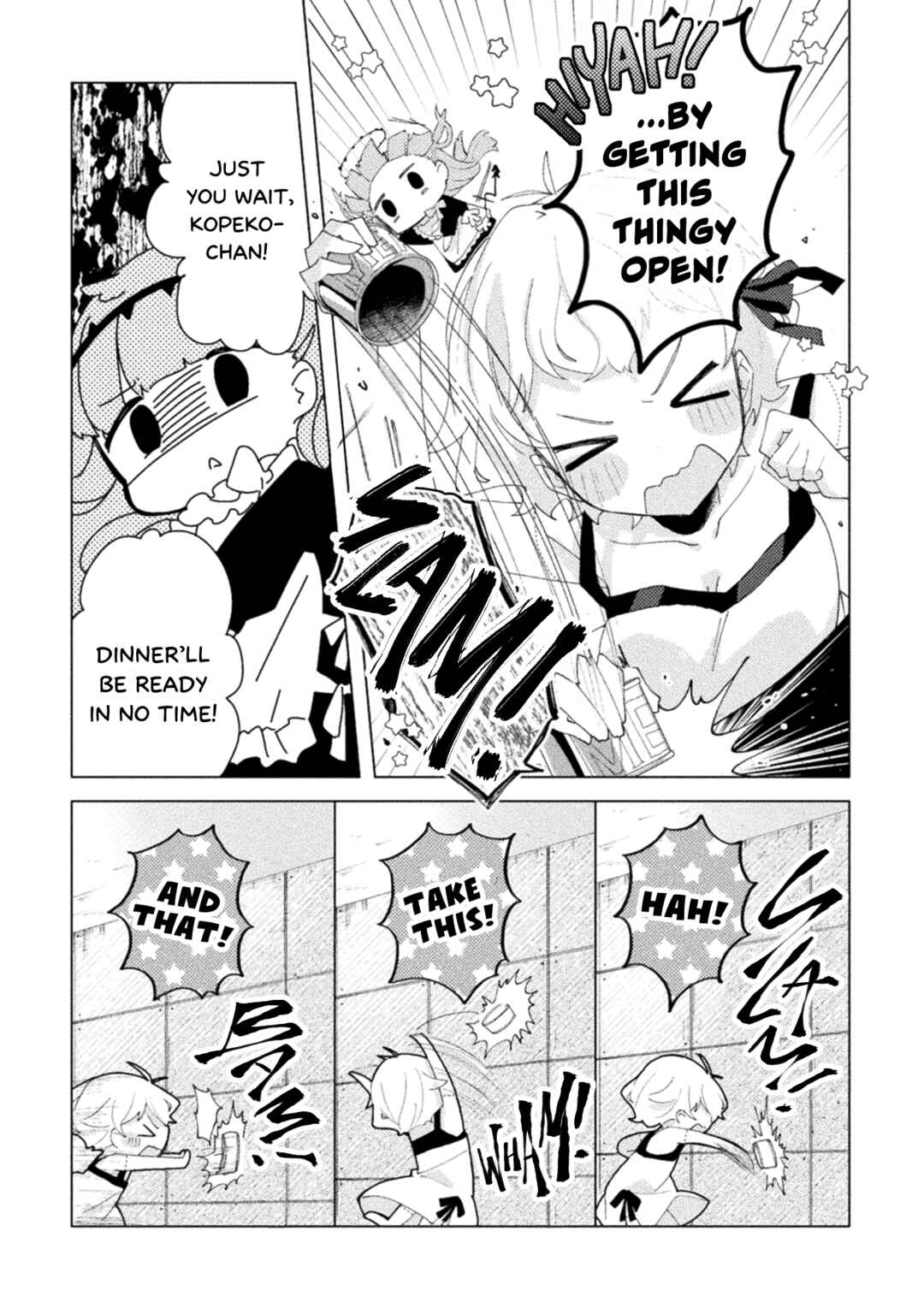 Page 8 Chapter 2 Harapeko Kopeko wa Niku to Sumu!