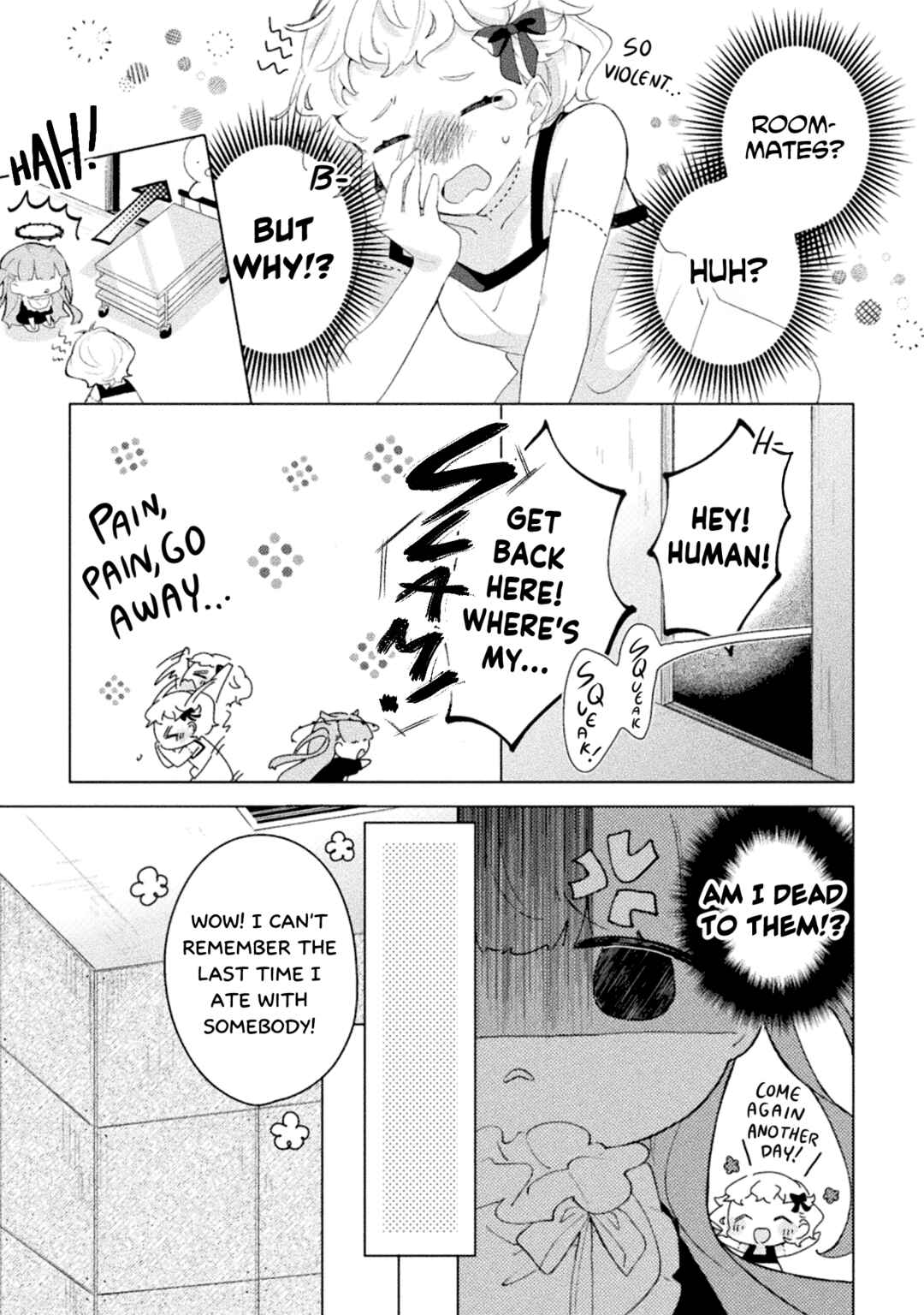 Page 12 Chapter 1 Harapeko Kopeko wa Niku to Sumu!