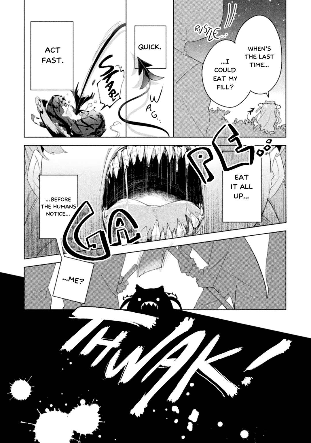 Page 3 Chapter 1 Harapeko Kopeko wa Niku to Sumu!