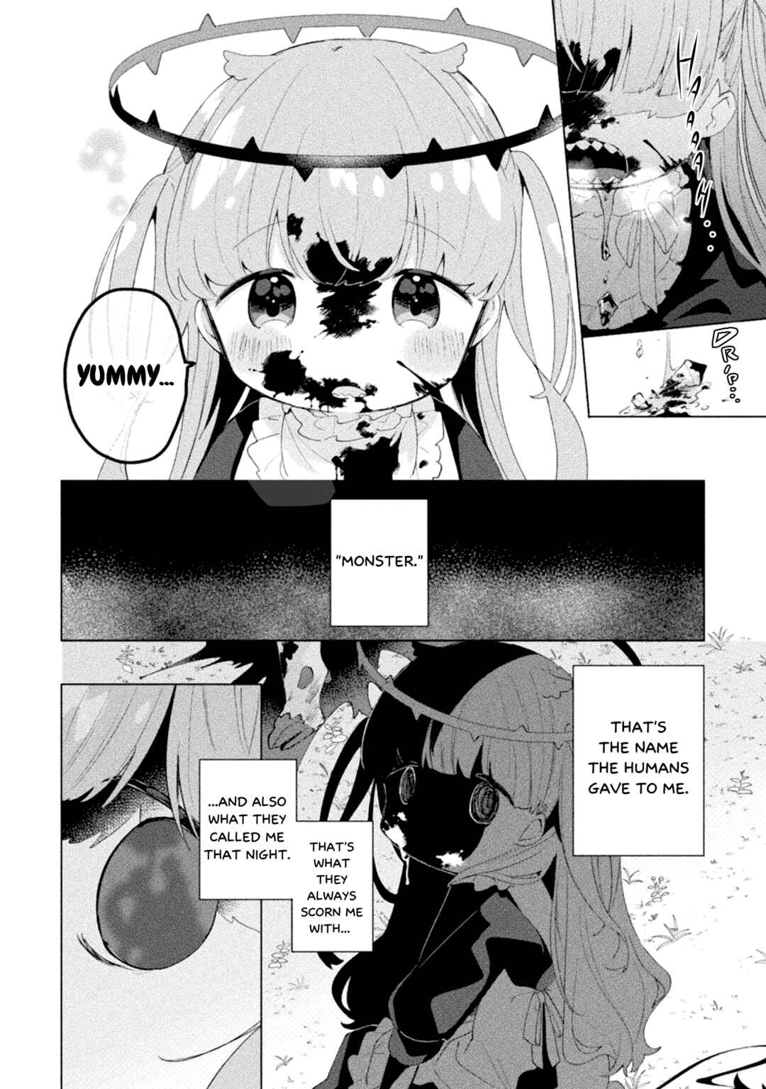 Page 7 Chapter 1 Harapeko Kopeko wa Niku to Sumu!