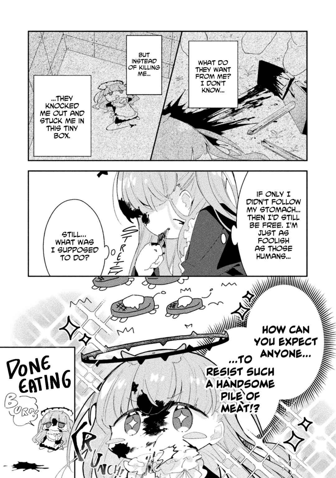 Page 8 Chapter 1 Harapeko Kopeko wa Niku to Sumu!